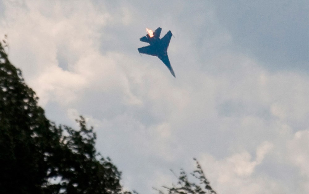 В Жуковском столкнулись два Су-27х : Для свободного общения