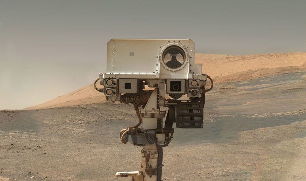 NASA'nın Curiosity aracı Mars'ın panoramik görüntüsünü paylaştı - 4