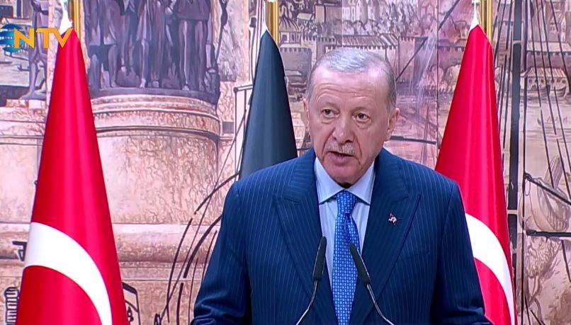 Erdoğan- Scholz görüşmesi | Cumhurbaşkanı Erdoğan: Acilen kalıcı ateşkes sağlanmalı