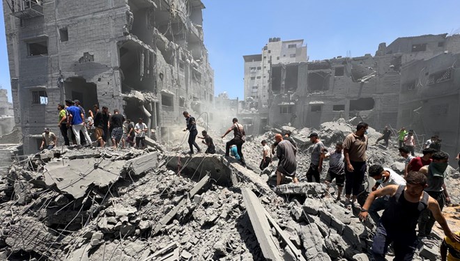 �srail ordusu sivillere sald�rd�: En az 42 �l�