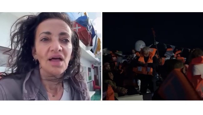 Özgürlük Filosu aktivisti NTV'de