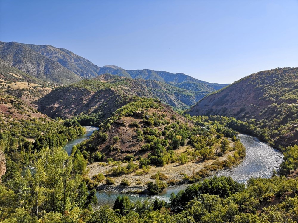 Amerika'nın ünlü Colorado Nehri'ne benzetiliyor: Tunceli'nin kartpostallık güzelliği Munzur Vadisi - 2