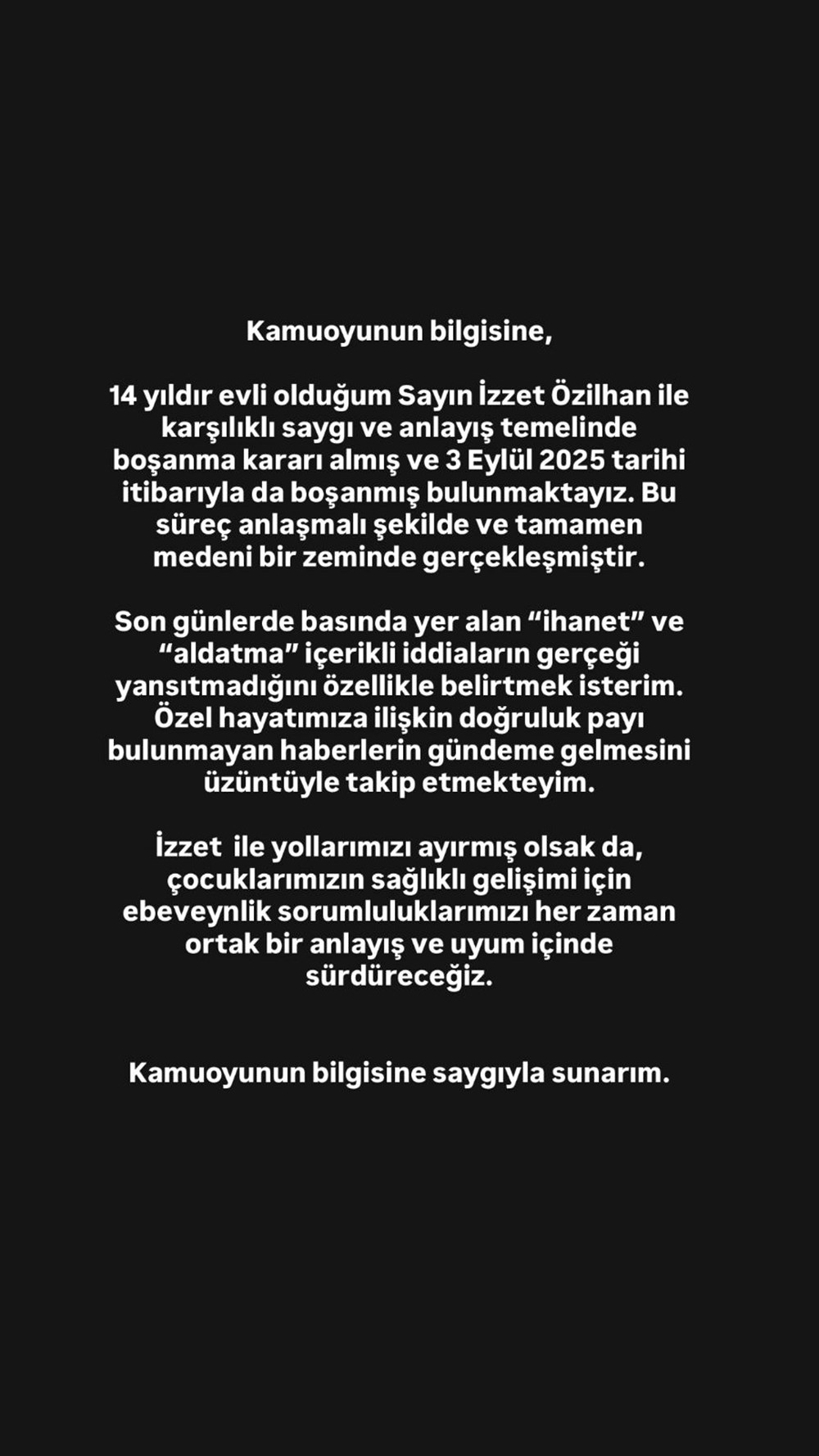 Yasemin Özilhan'dan boşanma açıklaması: 14 yıllık evlilik bitti - 5