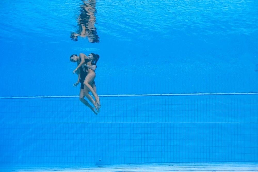 Su sporları şampiyonasında bayılan ABD'li yüzücü Anita Alvarez ölümden döndü - 2
