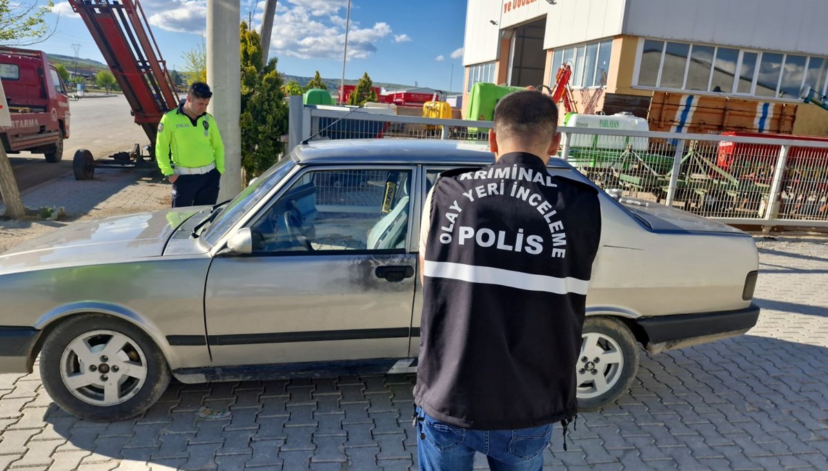 Çalıntı arabayla drift attılar