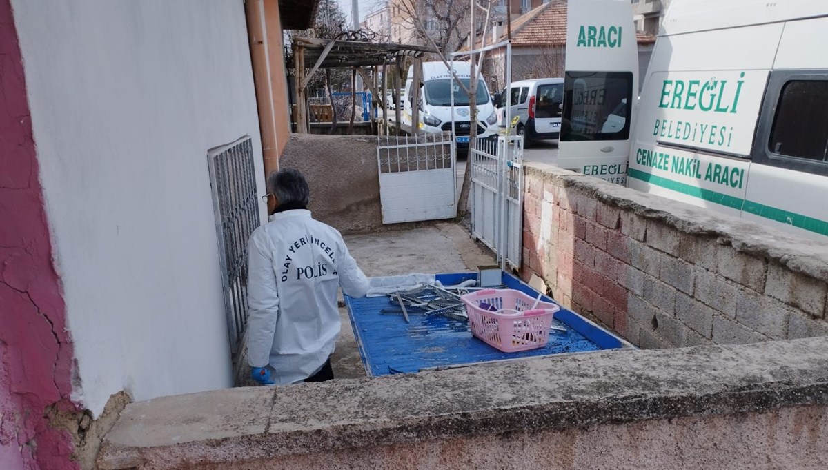 Konya'da şüpheli ölüm