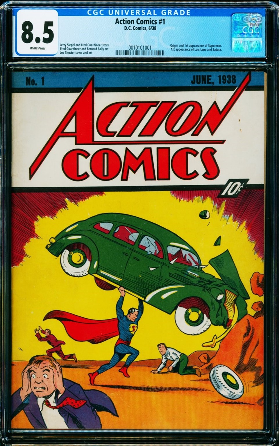Süpermen çizgi romanı 3,25 milyon dolara satıldı - 1