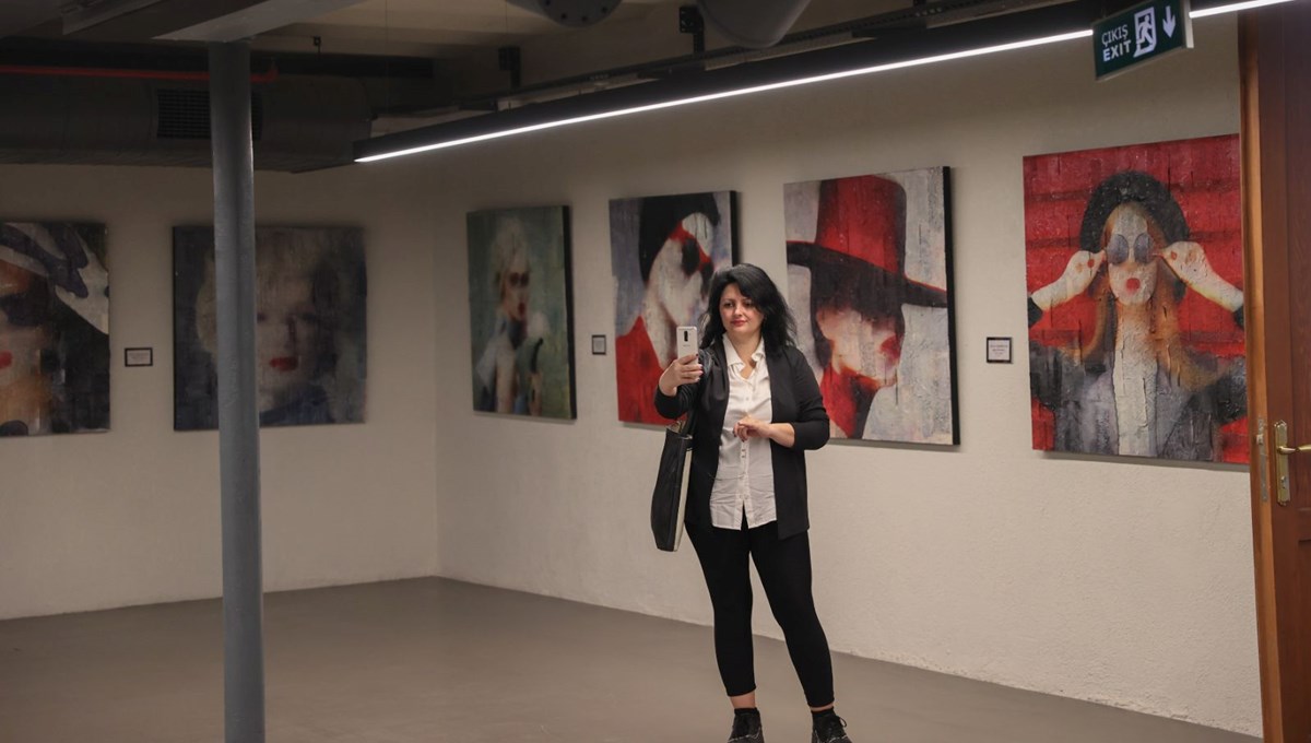 İzmir Kültür Yolu Festivali'nde Atatürk temalı eserlere büyük ilgi