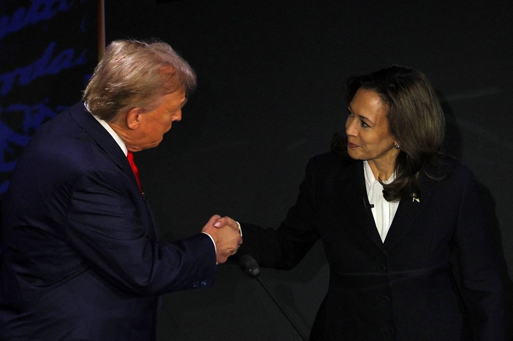 Harris-Trump düellosu: ABD'de başkan adayları ilk münazarada kozlarını paylaştı - 2