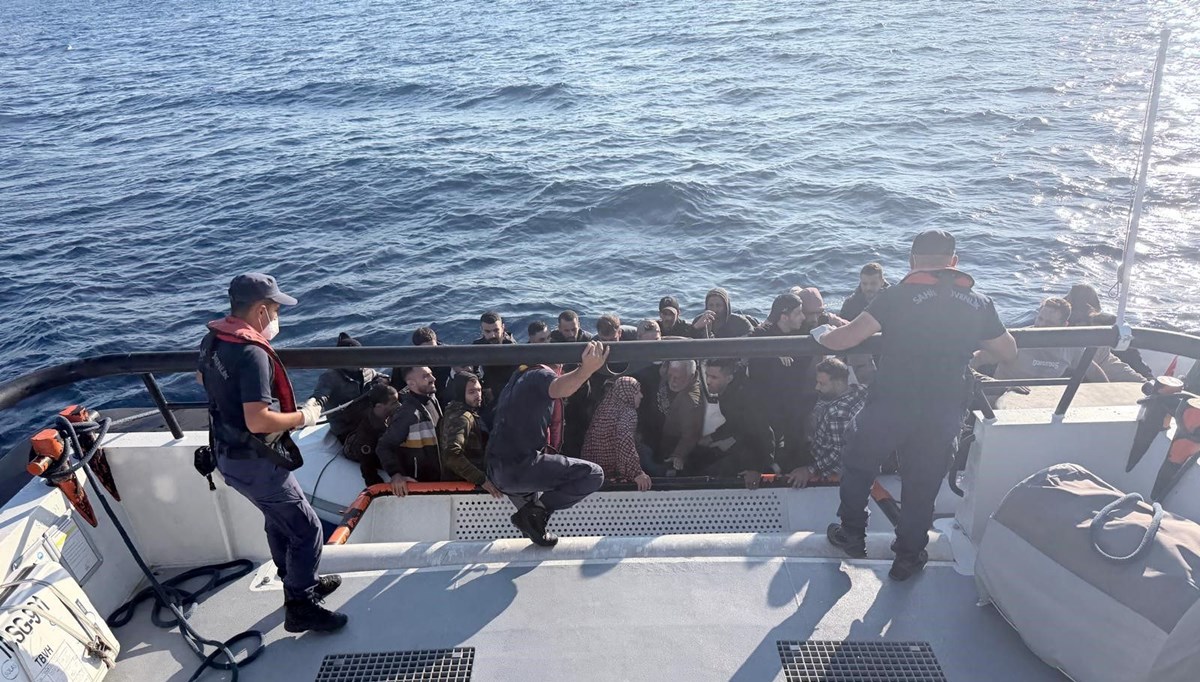 Bodrum'da 35 düzensiz göçmen yakalandı