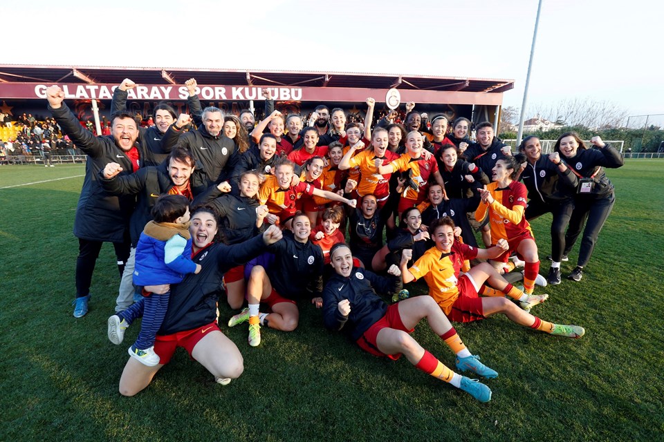 Kadın Futbol Süper Ligi'nde derbinin galibi Galatasaray - 1