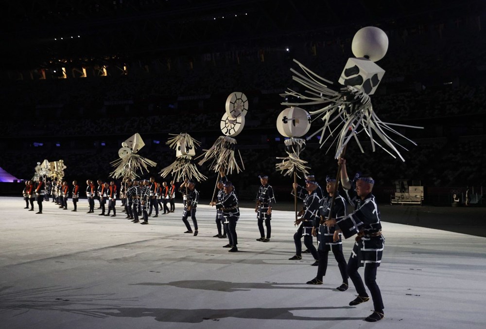 2020 Tokyo Olimpiyatları görkemli açılış töreniyle başladı - 35