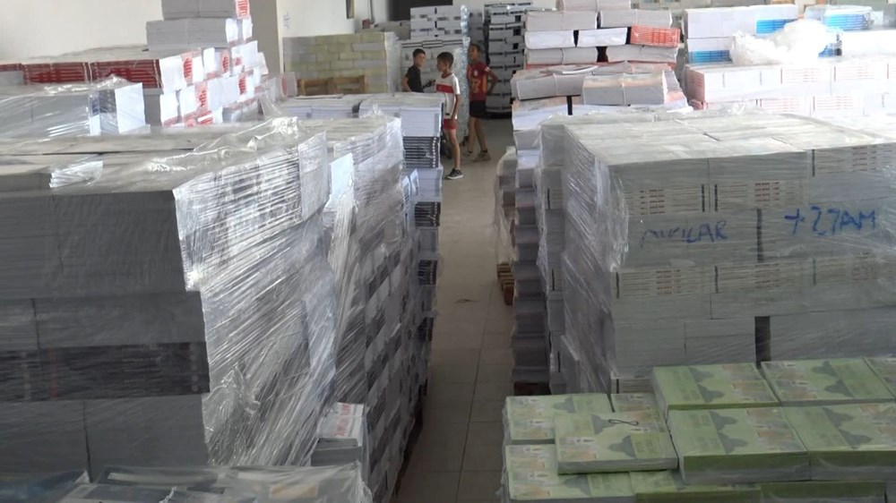 Yeni eğitim öğretim yılının ders kitapları okullara ulaştı - 8