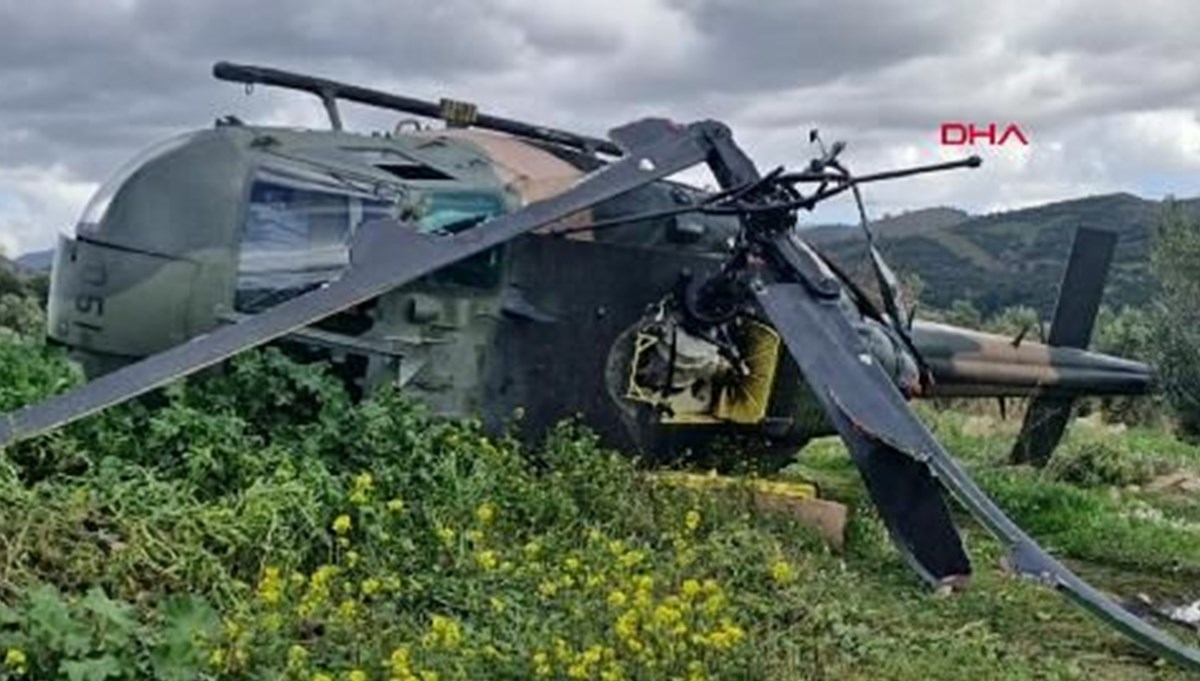 İzmir'de askeri helikopterden zorunlu iniş: 1 yaralı İzmir'de askeri helikopterden zorunlu iniş: 1 yaralı