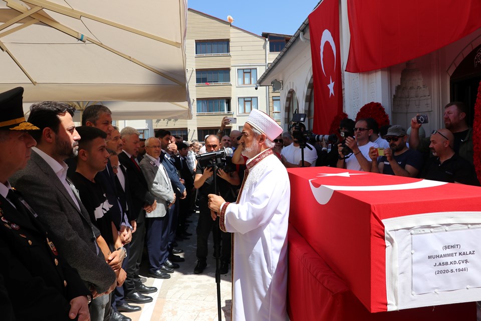 Şırnak'ta görevi sırasında yaşamını yitiren jandarmaya son veda - 1