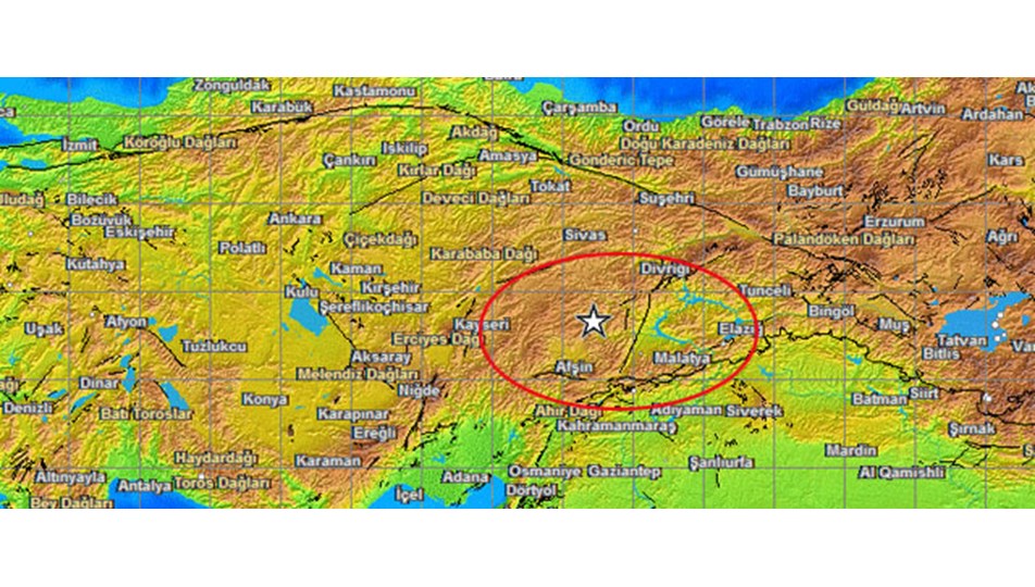 Malatya'da korkutan deprem