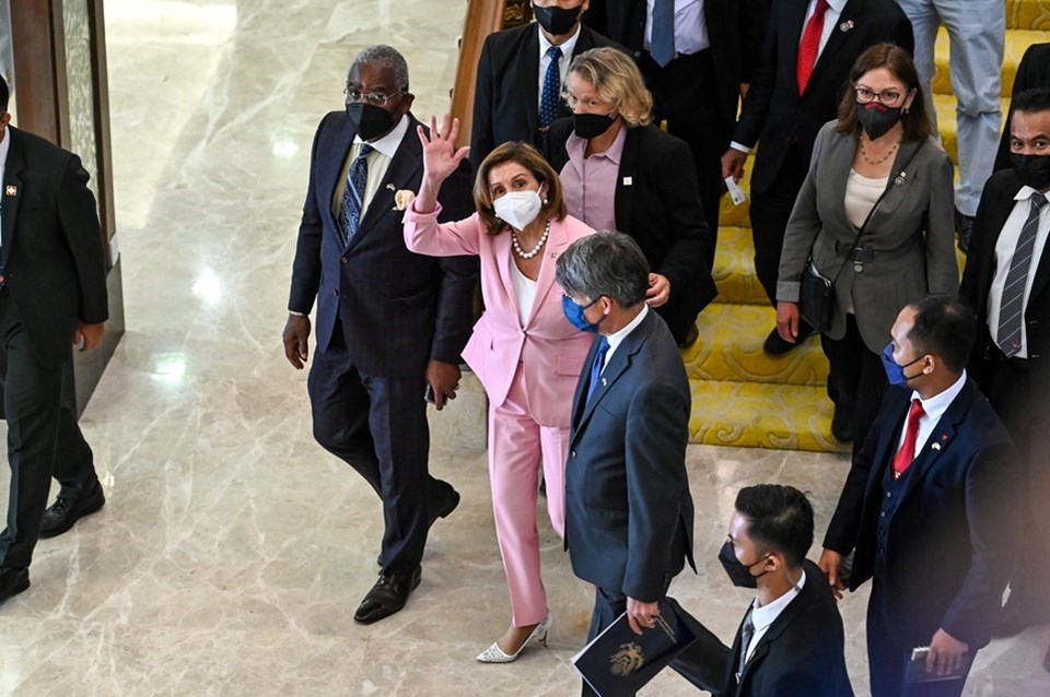 Malezya'da olan Nancy Pelosi'nin sonraki durakları Güney Kore ve Japonya.