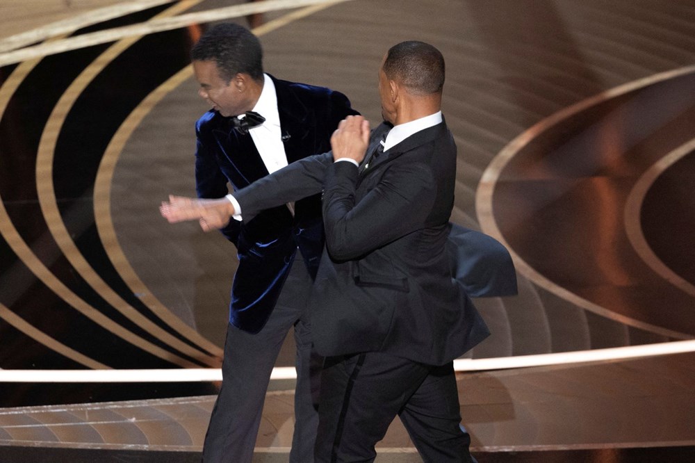 Akademiden yeni açıklama: Chris Rock'a tokat atan Will Smith'in salondan ayrılması istenmiş - 9