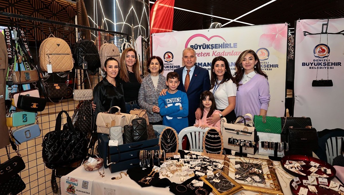 Denizli'de Üreten Kadınlar Festivali'ne büyük ilgi Denizli'de Üreten Kadınlar Festivali'ne büyük ilgi