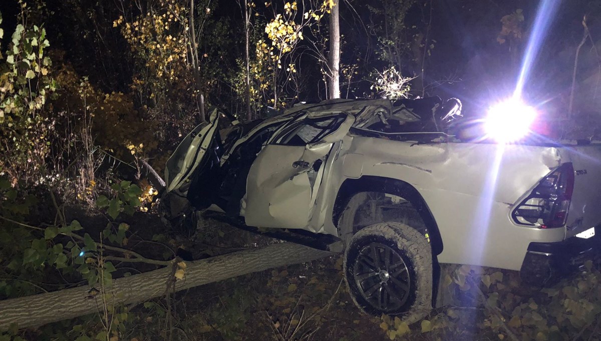 Tokat'ta kamyonet uçuruma devrildi: 3 ölü, 1 yaralı