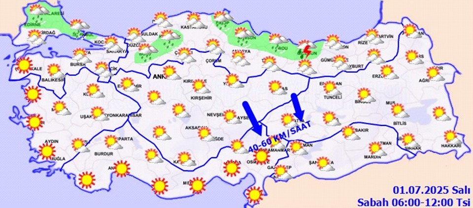 Üç bölgede sağanak yağışlar sürecek - 2