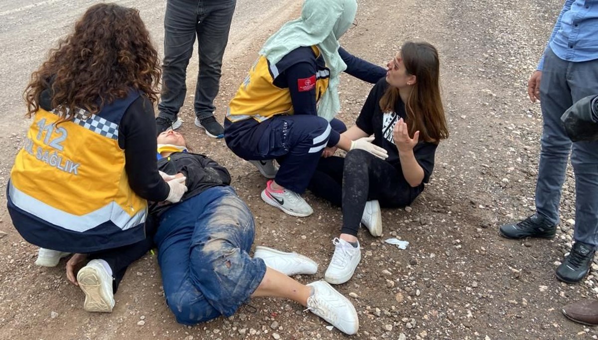 Genç kızların ATV turu kazayla bitti Genç kızların ATV turu kazayla bitti