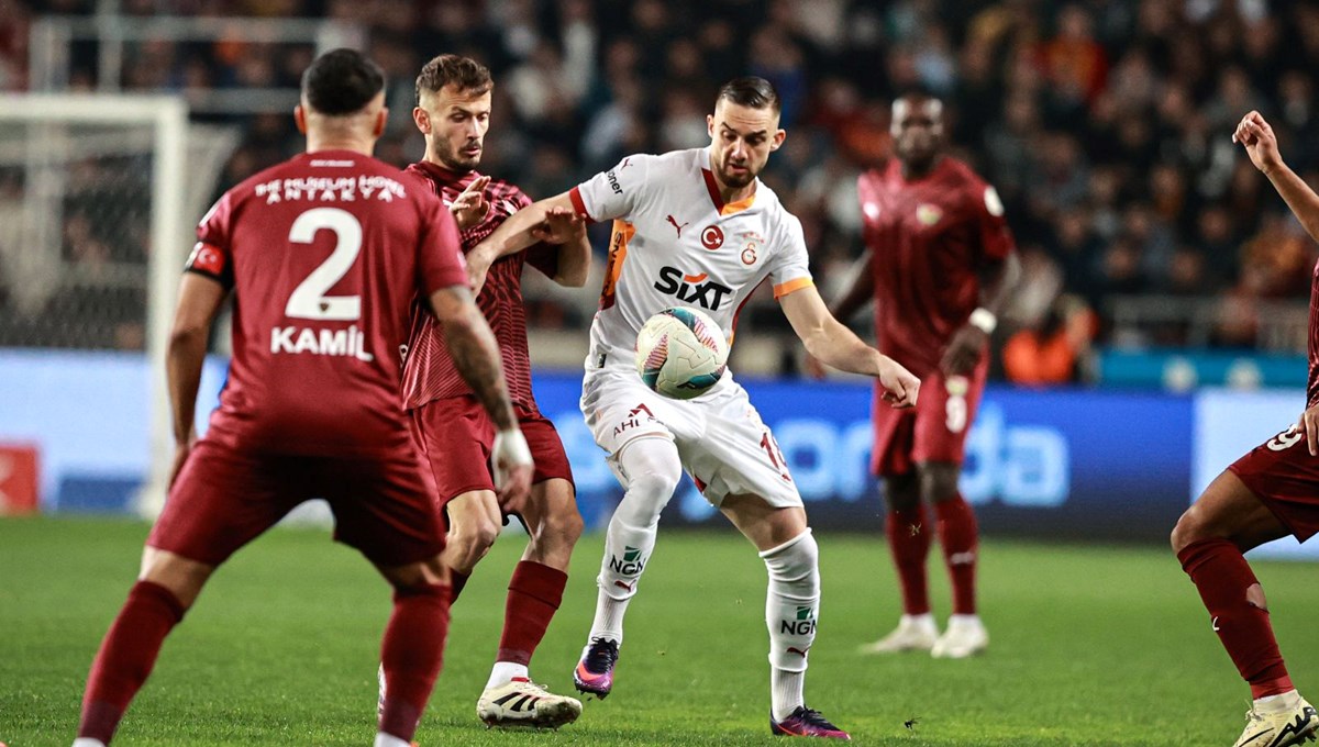 Galatasaray, Süper Lig'de Hatayspor'a takıldı: Deplasmanda ilk!