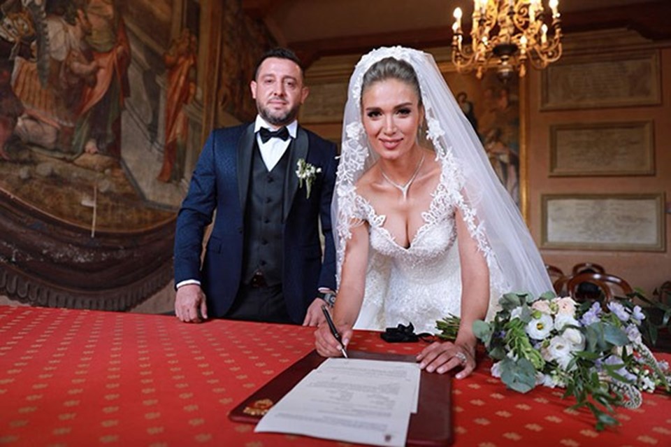 Nihat Kahveci ile Fulya Sever evlendi - 1
