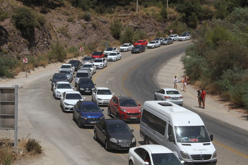 Ölüdeniz'e ulaşmak için kilometrelerce yürüdüler - 3
