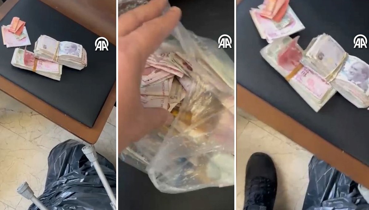 İstanbul’da dilencinin üzerinden 23 bin lira çıktı İstanbul’da dilencinin üzerinden 23 bin lira çıktı