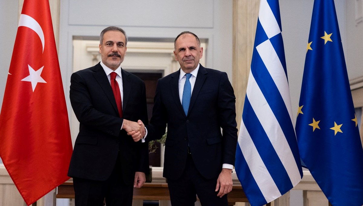 Bakan Fidan, Yunanistan'da: Bakan Fidan, Yunanistan'da: