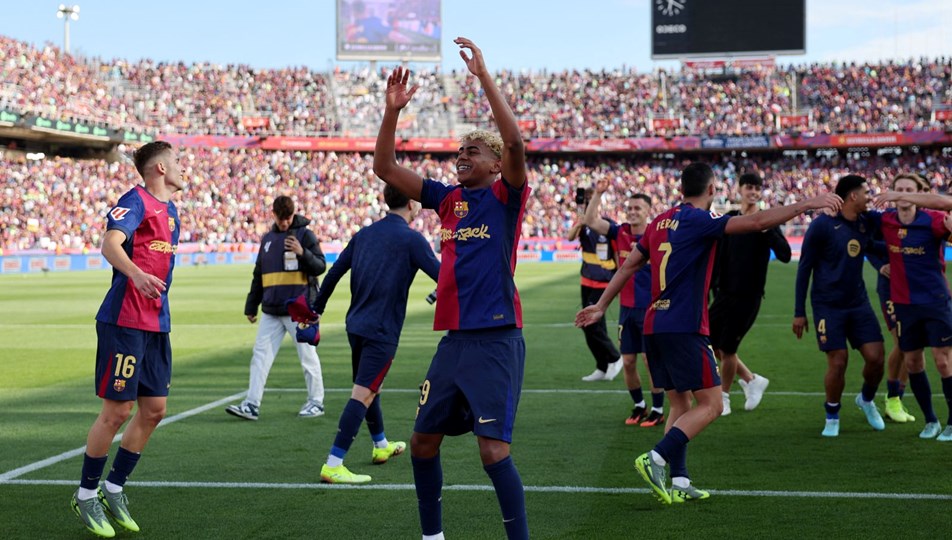 Barcelona şampiyonluğa bir adım uzaklıkta