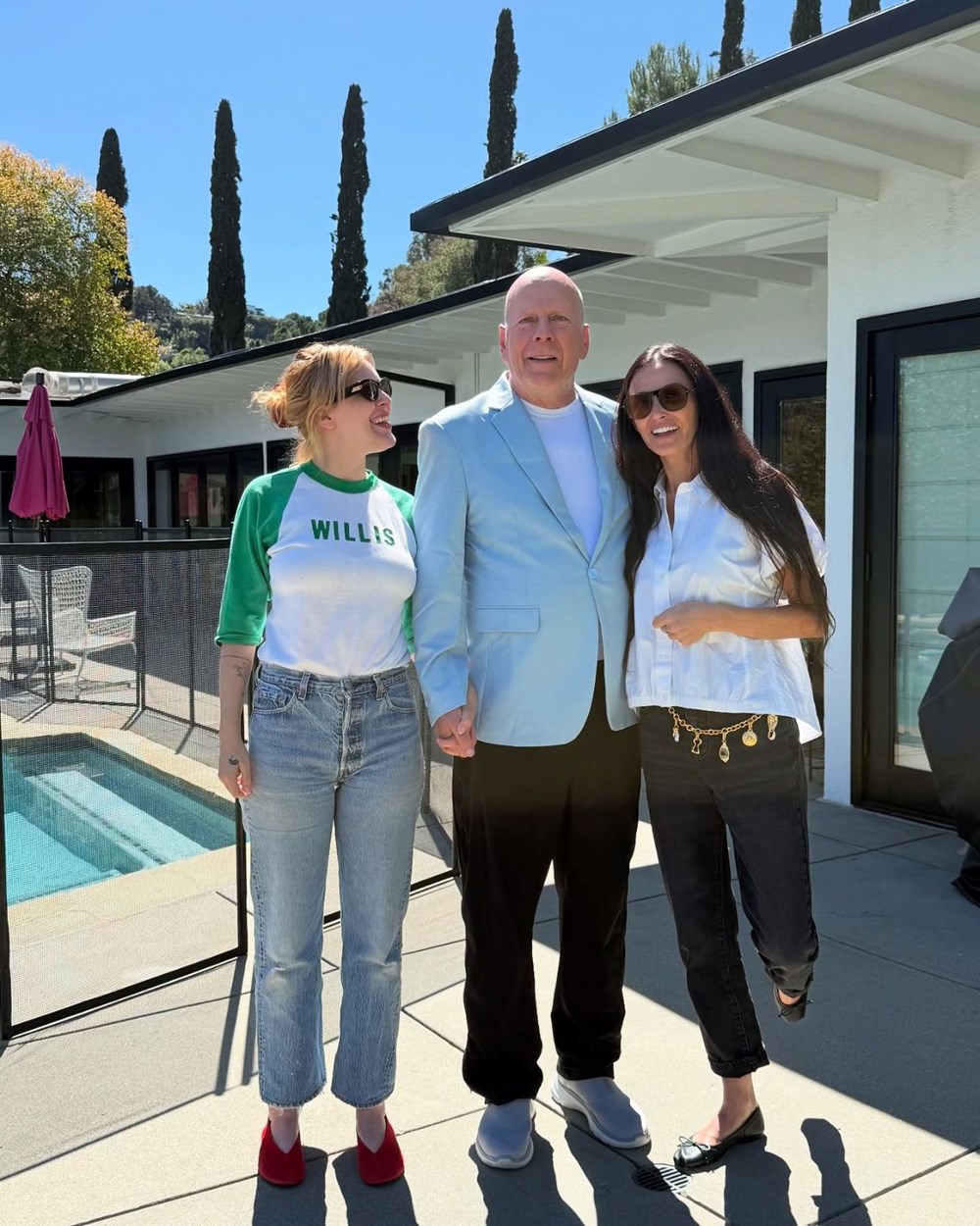 Bruce Willis'in son halini paylaştı: Demi Moore eski eşini yalnız bırakmadı - 4