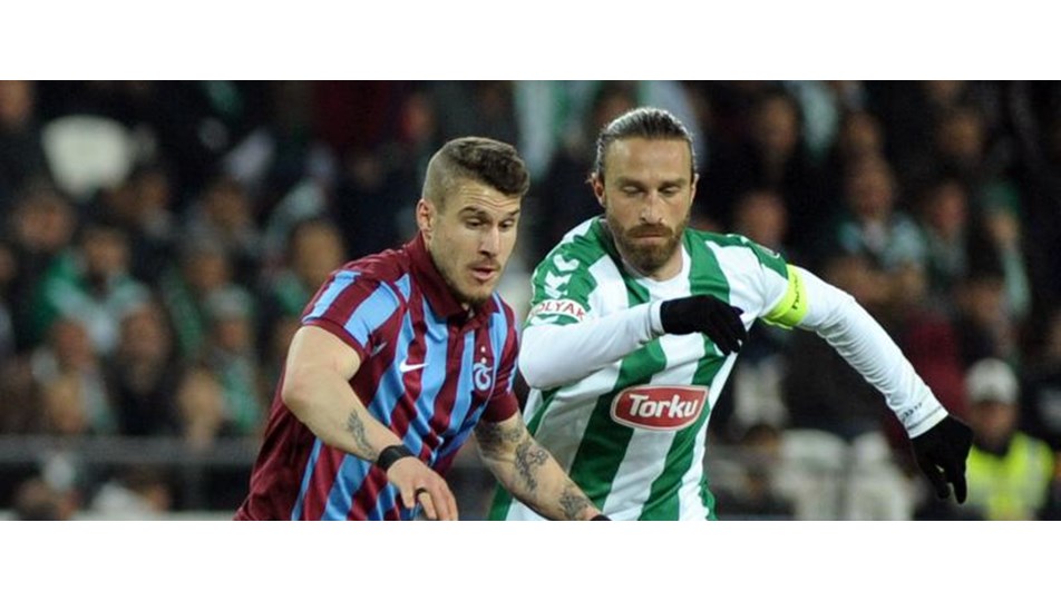 Trabzonspor Konya'dan eli boş döndü