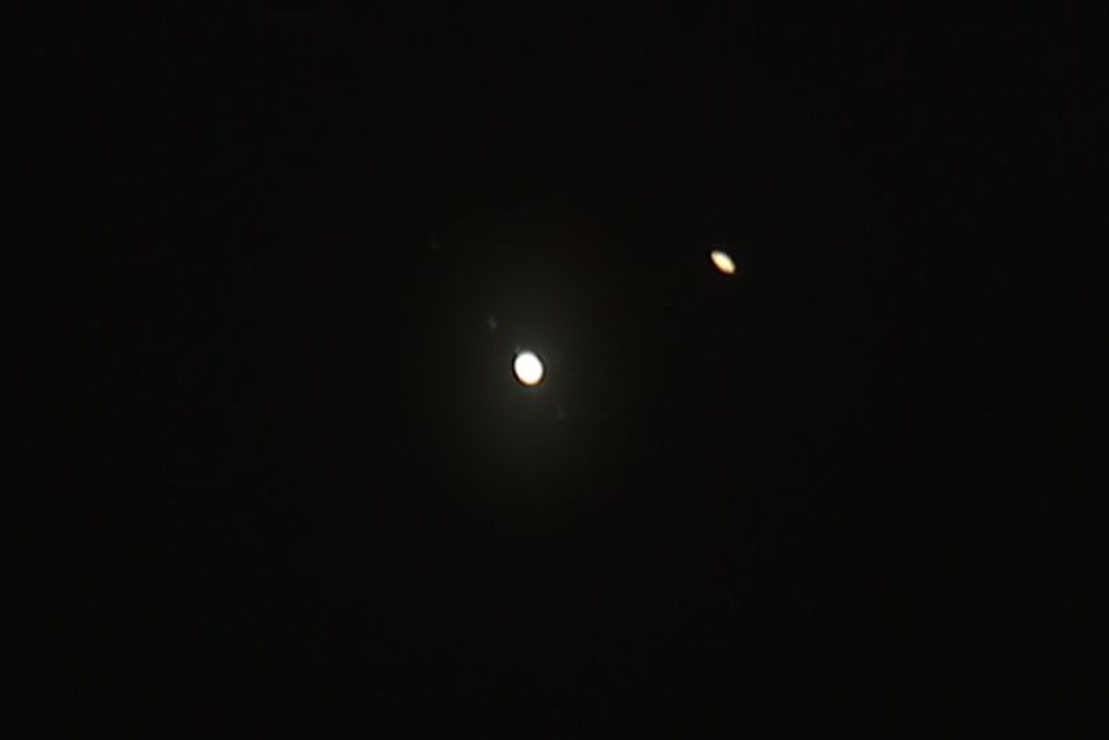 Jüpiter ve Satürn 4 asır sonra bir araya geldi - 1