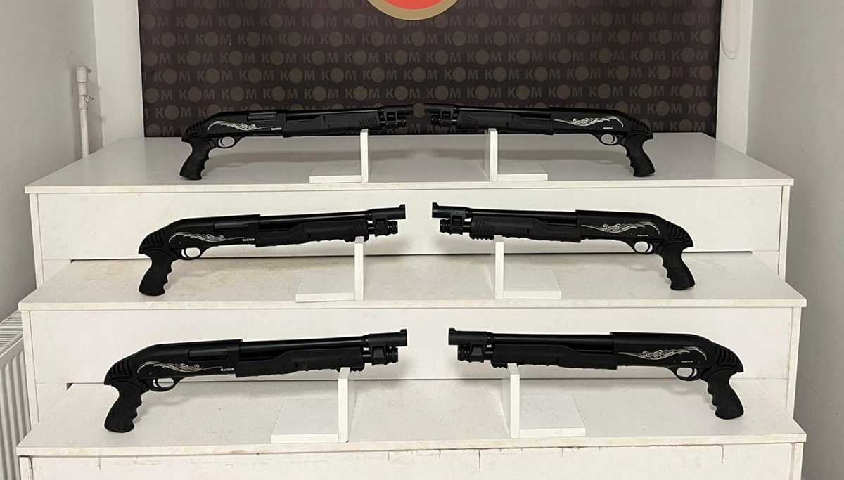 Kocaeli'de kaçak silah operasyonu