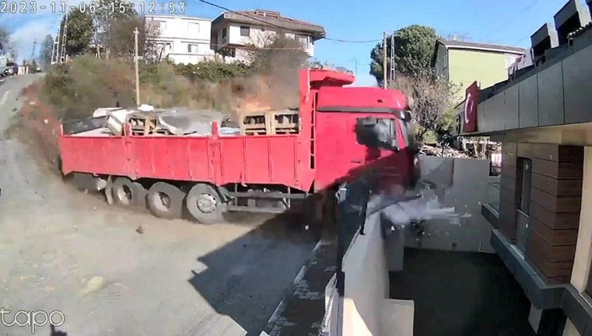 Sarıyer'de facia teğet geçti Sarıyer'de facia teğet geçti