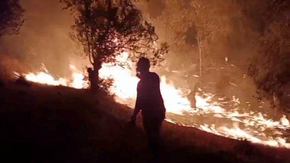 Orman yangınlarıyla mücadele: 3 ilde yangınlar kısmen kontrol altında - 18