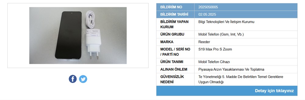 Dört cep telefonu için piyasadan toplatma kararı: Listede akıllı telefonlar da var! - 6