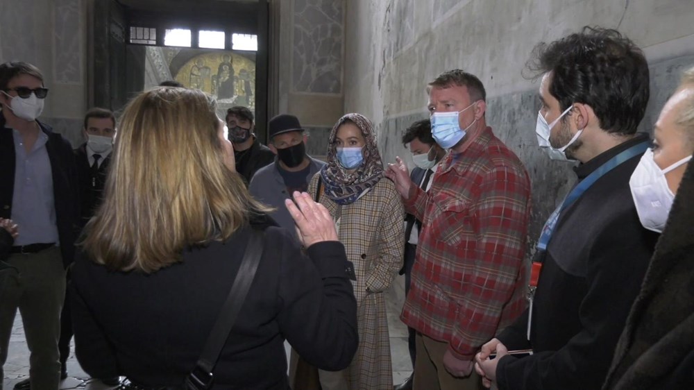Dünyaca ünlü senarist ve yönetmen Guy Ritchie Ayasofya ve Topkapı Sarayı'nda - 2