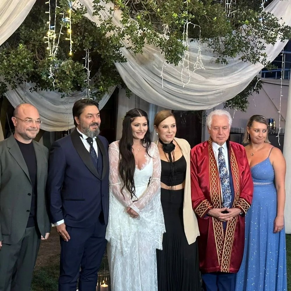 Oyuncu Deniz Çakır ile Bilgehan Baykal evlendi - 4