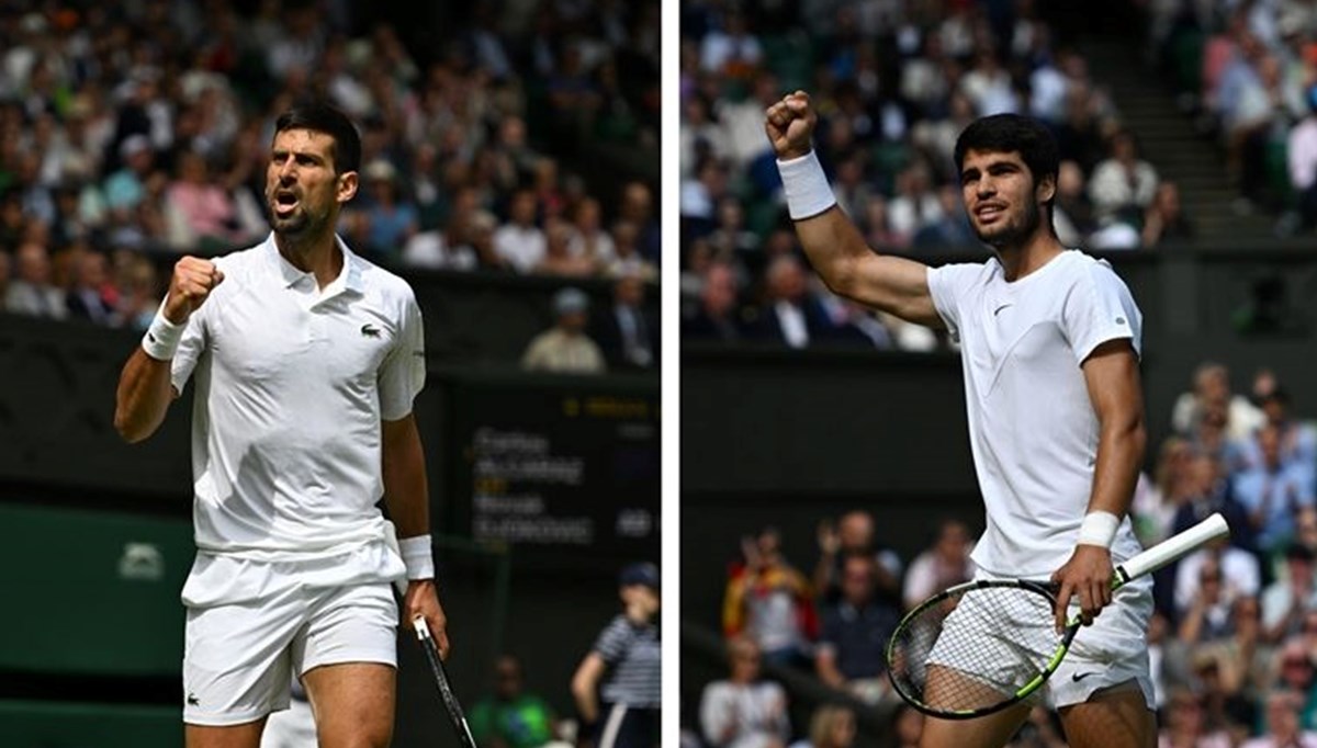 Wimbledon tek erkekler finalinde bu yıl da Djokovic ile Alcaraz karşılaşacak