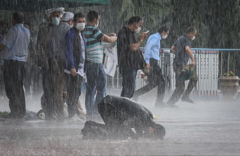 Corona virüs tedbirli 4. cuma namazı - 16