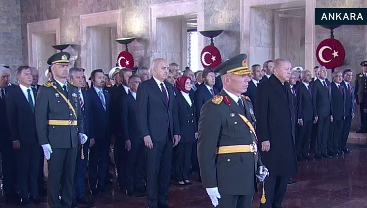 Anıtkabir'de 29 Ekim töreni Anıtkabir'de 29 Ekim töreni