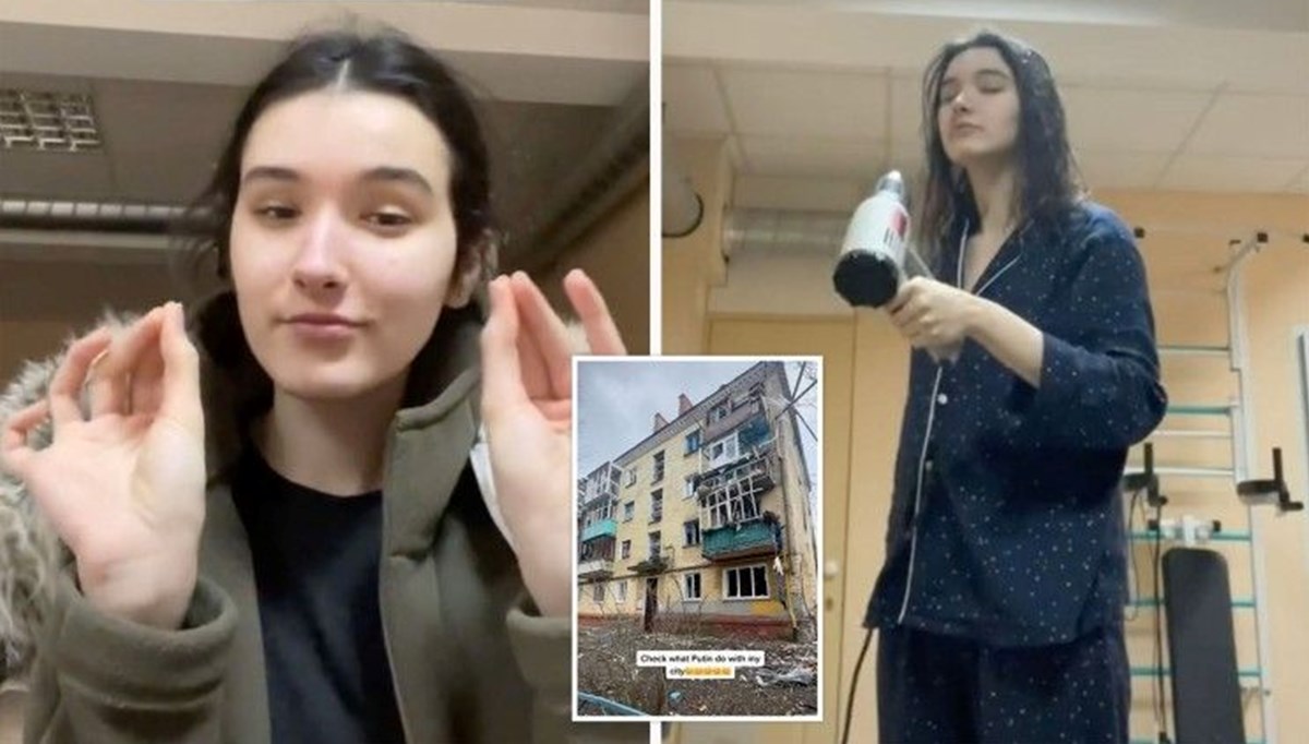 Ukraynalı genç sığınak videolarıyla TikTok fenomeni oldu