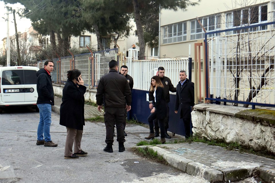 İzmir'de bir kadın tartıştığı eniştesini lise bahçesinde öldürdü - 2