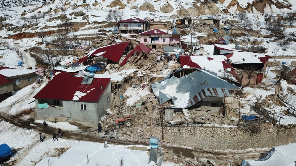 Kahramanmaraş'ın en zirvedeki dağ köyünde 130 evden 20 ev kaldı - 5