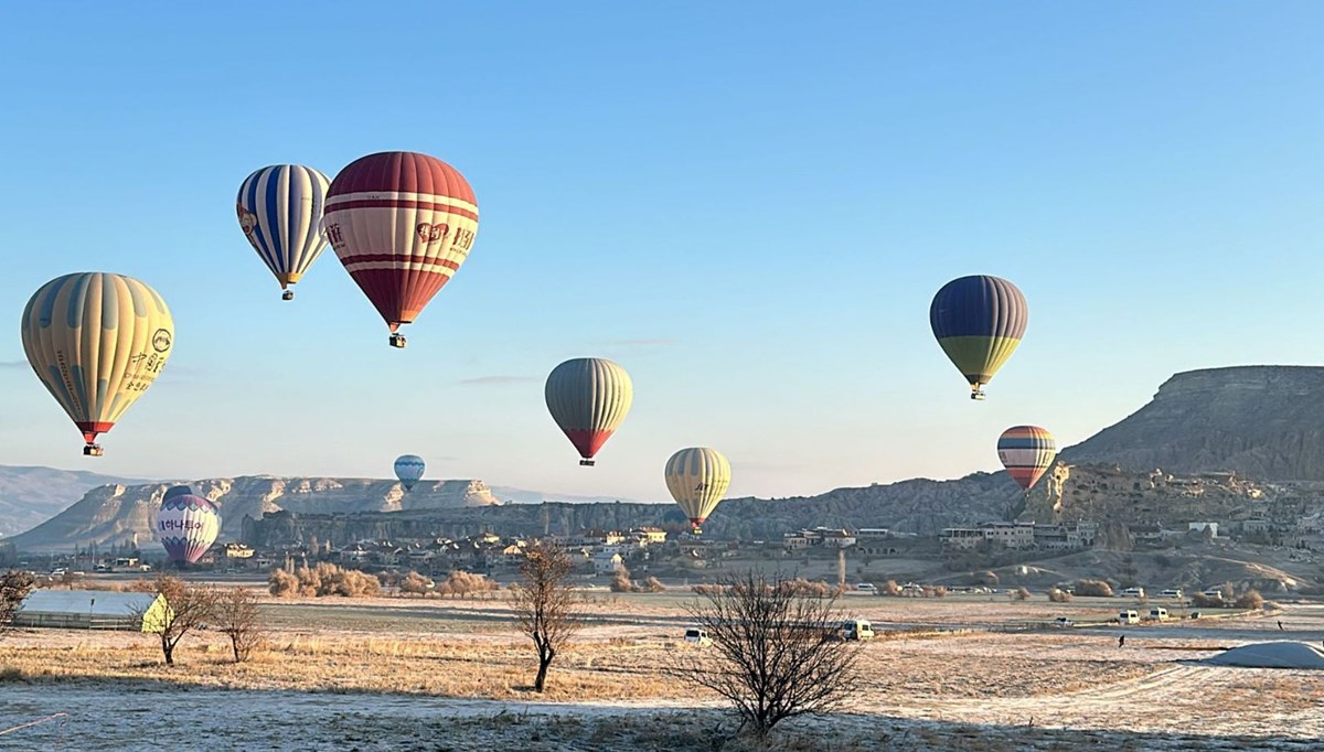 Kapadokya'da balonlar bir hafta sonra gökyüzünde