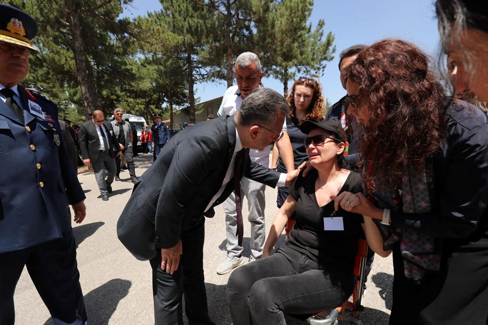 Şehit pilotlara gözyaşlarıyla veda - 8