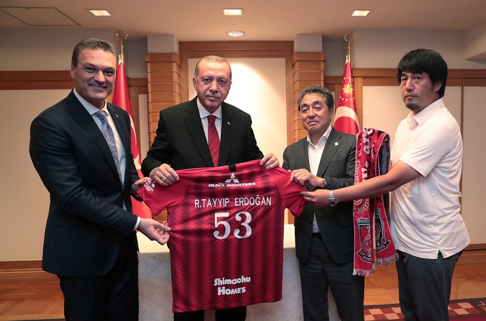 Cumhurbaşkanı Erdoğan Japonya Başbakanı Abe ile görüştü - 3